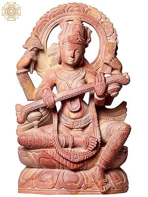 10" Hindu Goddess of Wisdom Saraswati