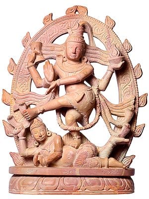 12" Hindu God Nataraja (Shiva) Dancing On Apasmara