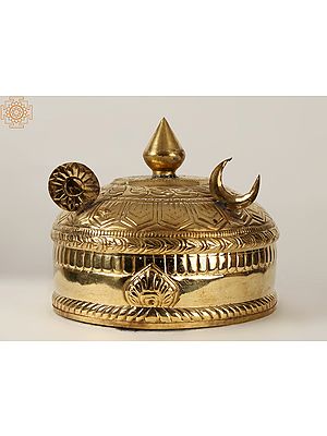 2" Brass Ritual Crown