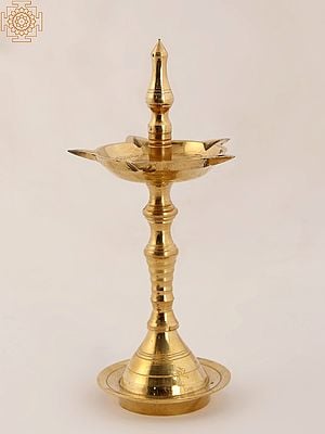 Indian Pooja Lamp (Deepam) | Brass