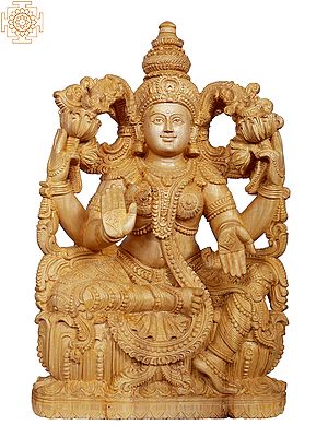 18" Goddess Lakshmi Sitting