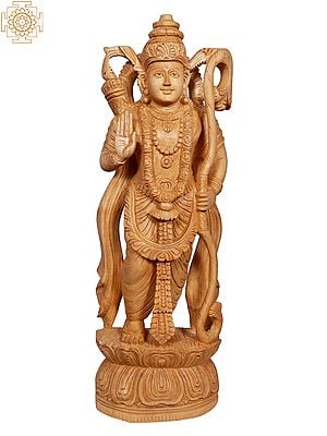 18" Wooden Lord Ram
