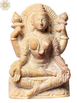 4" Small Sitting Goddess Lakshmi