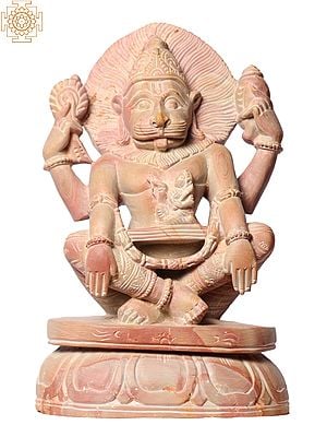 8" Lord Narasimha Statue