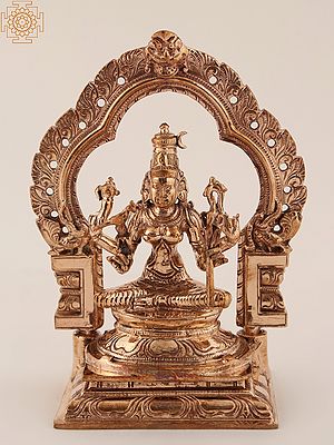 5" Bronze Goddess Rajarajeshwari
