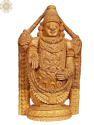 8" Hindu Deity Tirupathi Balaji (Venkateshvara)