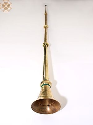 74" Large Authentic South Indian Tharai in Brass
