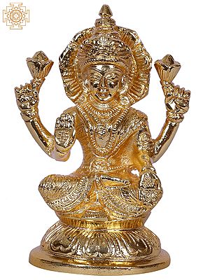 4" Hindu Deity - Goddess Lakshmi