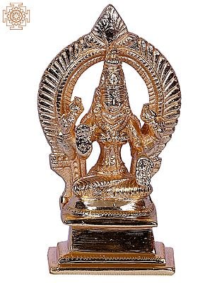 3" Goddess Lakshmi With Arch