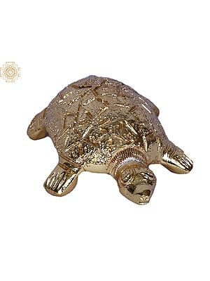 3" Small Turtle | Brass | Gold Plated