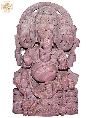 Trimurti Ganesh  | Stone Statue