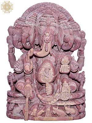 Pachamukhi Ganesh  | Stone Statue