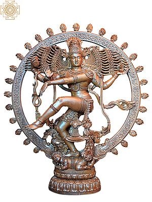 72" Superfine Large Lord Nataraja (Shiva) Dancing On Apasmara