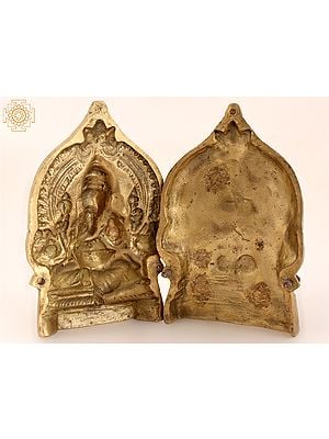 7" Hindu God Ganesha Making Mould | Bronze