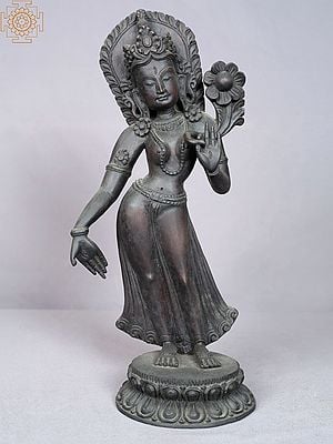 13" Standing Goddess Tara from Nepal