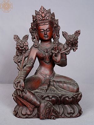 12" Goddess Green Tara from Nepal