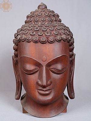 15" Lord Buddha Head from Nepal