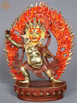 10'' Buddhist Vajrapani The Protector | Nepalese Handicrafts
