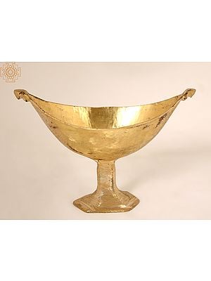 3" Small Diya (Lamp) In Solid Brass | Handmade | Made In India