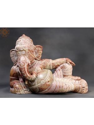 15" Resting Lord Ganesha