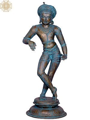 31'' Large Rishabhanatha Standing | Bronze