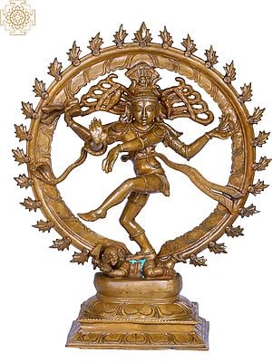 19" Lord Shiva as Nataraja Bronze Statue