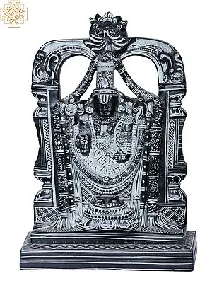 Lord Venkateshwara Stone Statue