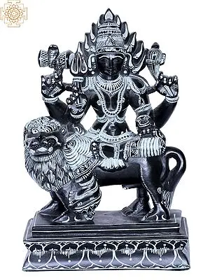 9" Goddess Mariamman Statue - South Indian Divine Protector