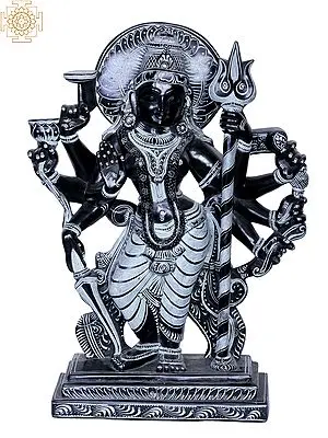 13" Standing Goddess Durga Statue