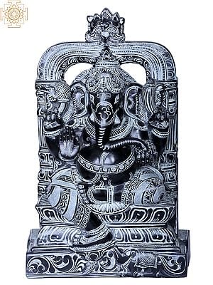 11" Lord Ganesha Seated on Throne