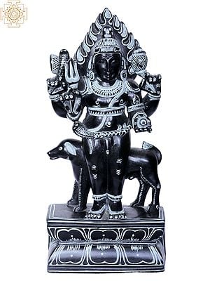 9" Lord Shiva as Bhairava