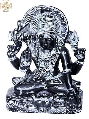 6" Sitting Lord Shiva
