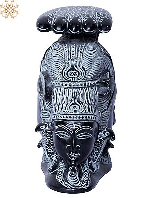 5" Mukhalingam (Three Heads Lord Shiva)