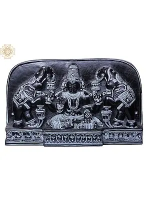 6" Gaja Lakshmi Deity Sculpture