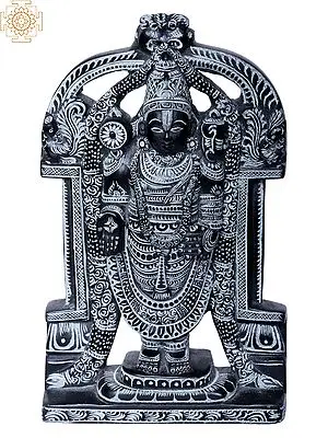 7" Tirupati Balaji Stone Statue - Lord Venkateshwara