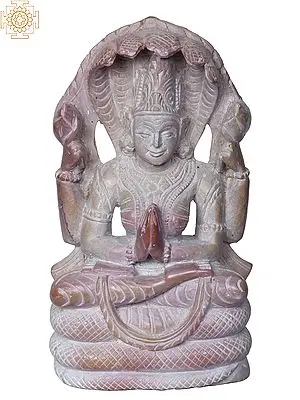 5" Stone Patanjali Statue - Sage of Yoga