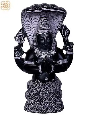 Stone Statue of Maharishi Patanjali - Sage of Yoga