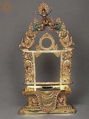 17" Ornament Throne From Nepal