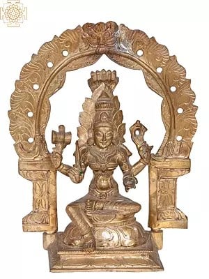 16" Goddess Mariamman Bronze Statue | Panchaloha Bronze from Swamimalai