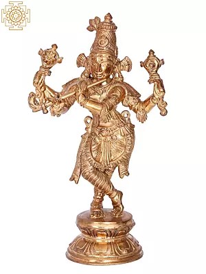 10'' Venugopal | Madhuchista Vidhana (Lost-Wax) | Panchaloha Bronze from Swamimalai