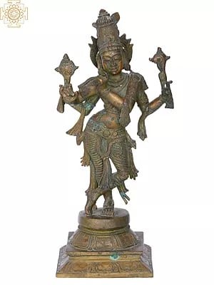 13'' Venugopal | Madhuchista Vidhana (Lost-Wax) | Panchaloha Bronze from Swamimalai