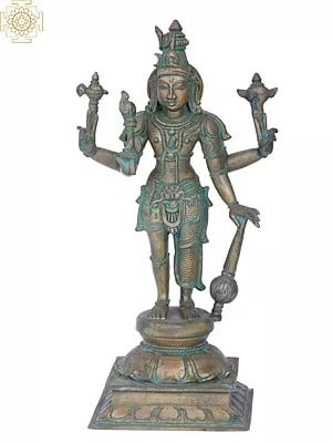 12'' Hariharan | Madhuchista Vidhana (Lost-Wax) | Panchaloha Bronze from Swamimalai