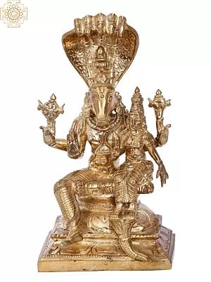 10'' Lakshmi Varaha Bronze Statue | Madhuchista Vidhana (Lost-Wax) | Panchaloha Bronze from Swamimalai