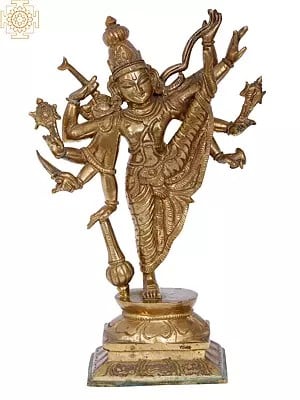 7'' Ulagalantha Perumal | Madhuchista Vidhana (Lost-Wax) | Panchaloha Bronze from Swamimalai