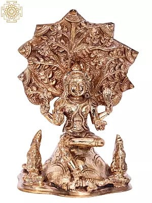 7'' Dakshinamurthy Shiva | Madhuchista Vidhana (Lost-Wax) | Panchaloha Bronze from Swamimalai