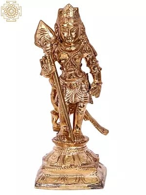 6" Bala Murugan (karttikeya) | Madhuchista Vidhana (Lost-Wax) | Panchaloha Bronze from Swamimalai