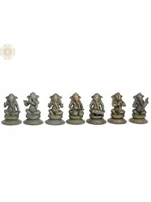 8.5" Musical Ganesha | Madhuchista Vidhana (Lost-Wax) | Panchaloha Bronze from Swamimalai