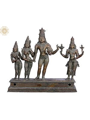 32'' Kalyana Sundaram | Madhuchista Vidhana (Lost-Wax) | Panchaloha Bronze from Swamimalai