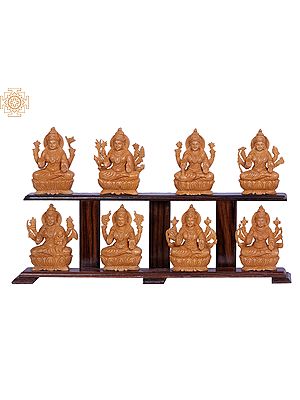 Wooden Ashta Lakshmi