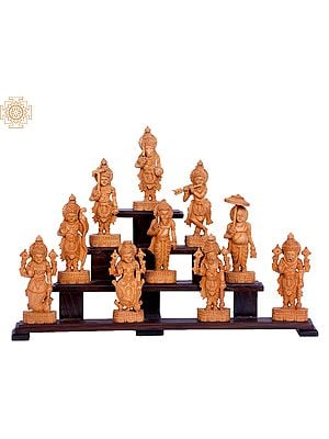 Wooden Dashavatara